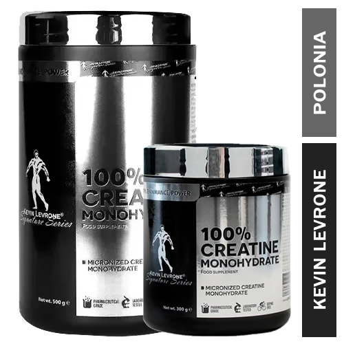 Creatina monohidratada micronizada Kevin Levrone 300 gr 500 gr