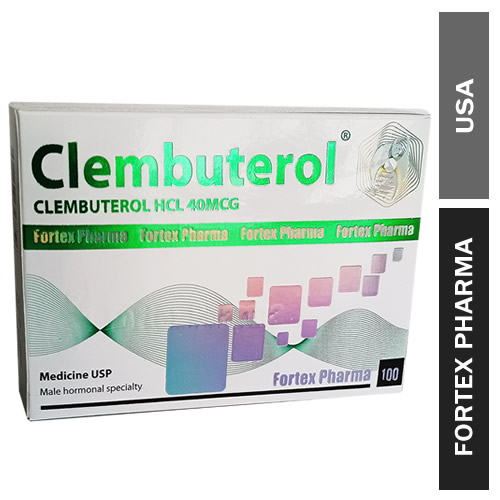 Clembuterol Fortex Pharma 40 mcg 80mcg