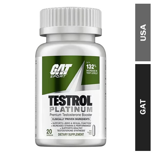 Testrol Platinum 20 capsulas GAT sports