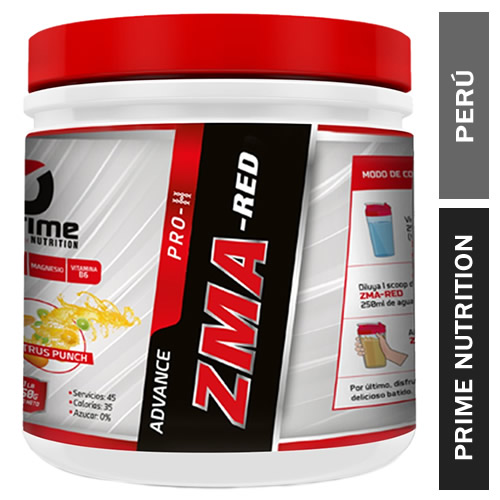 Multivitamínico ZMA Red 450 gr Prime Nutrition