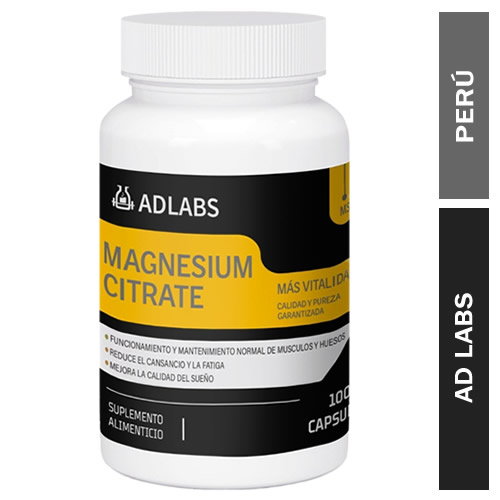 Citrato de Magnesio Ad Labs
