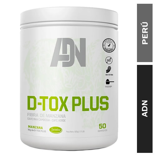 D tox Plus ADN Fibra de manzana